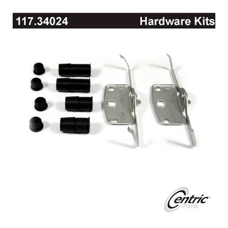 Centric Disc Brake Hardware Kit, Parts 117.34024